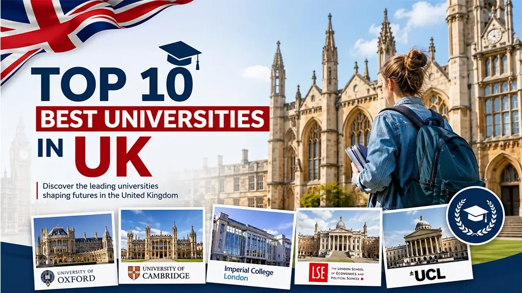 Top 10 Best Universities in UK
