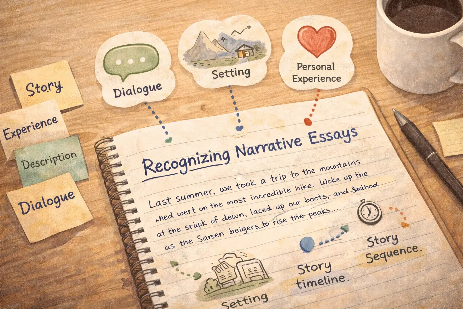 Recognizing Narrative Essays